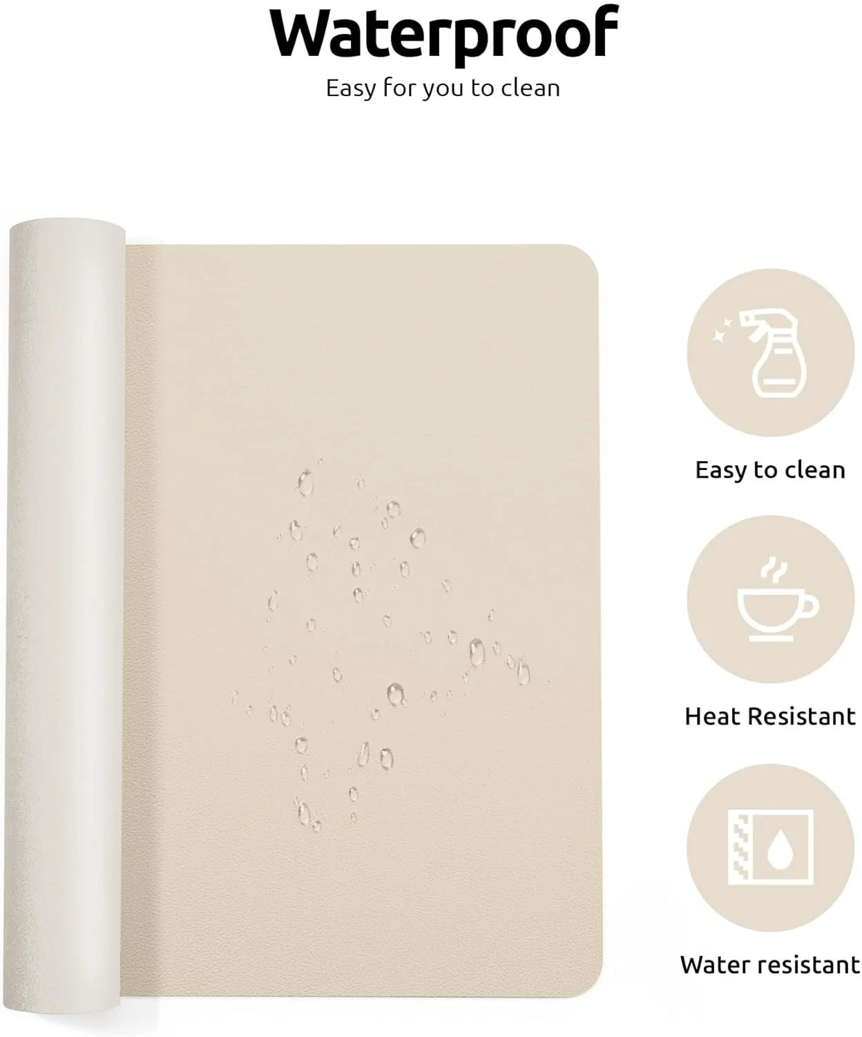 Tapis de Bureau – Protection Élégante & Surface Antidérapante