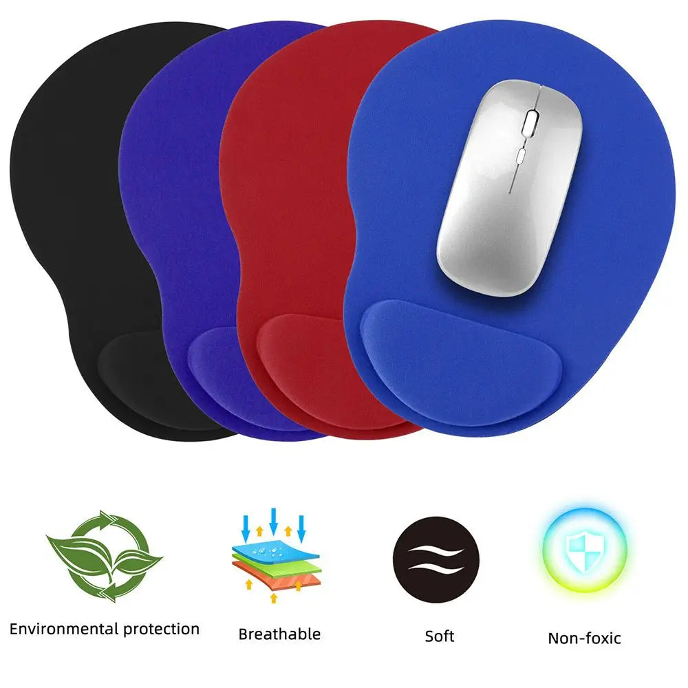 Tapis de Souris Ergonomique – Confort Optimal & Repose-Poignet Mémoire de Forme